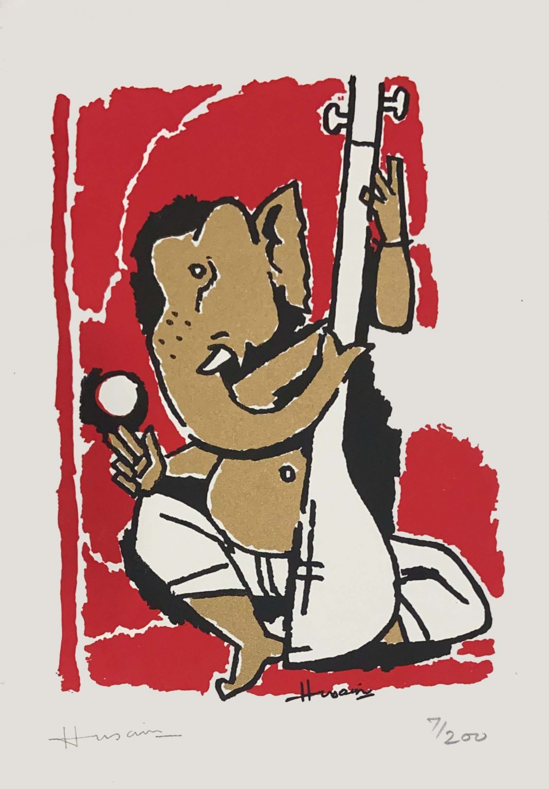 M f husain kanishaka aarts